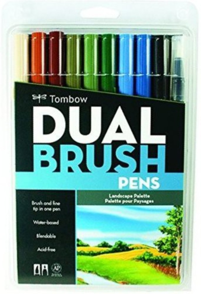 Set 6 Rotuladores Lettering Pastel Tombow