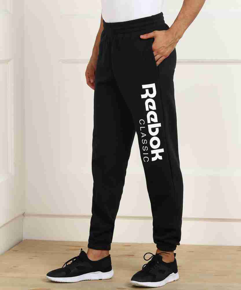 REEBOK CLASSICS Printed Men Black Track Pants Buy REEBOK CLASSICS Printed Men Black Track Pants Online at Best Prices in India Flipkart