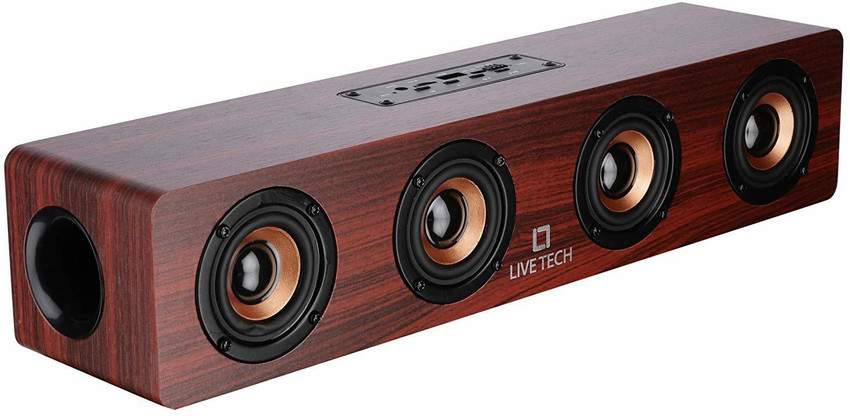 Live tech jalsa wireless wooden speaker best sale