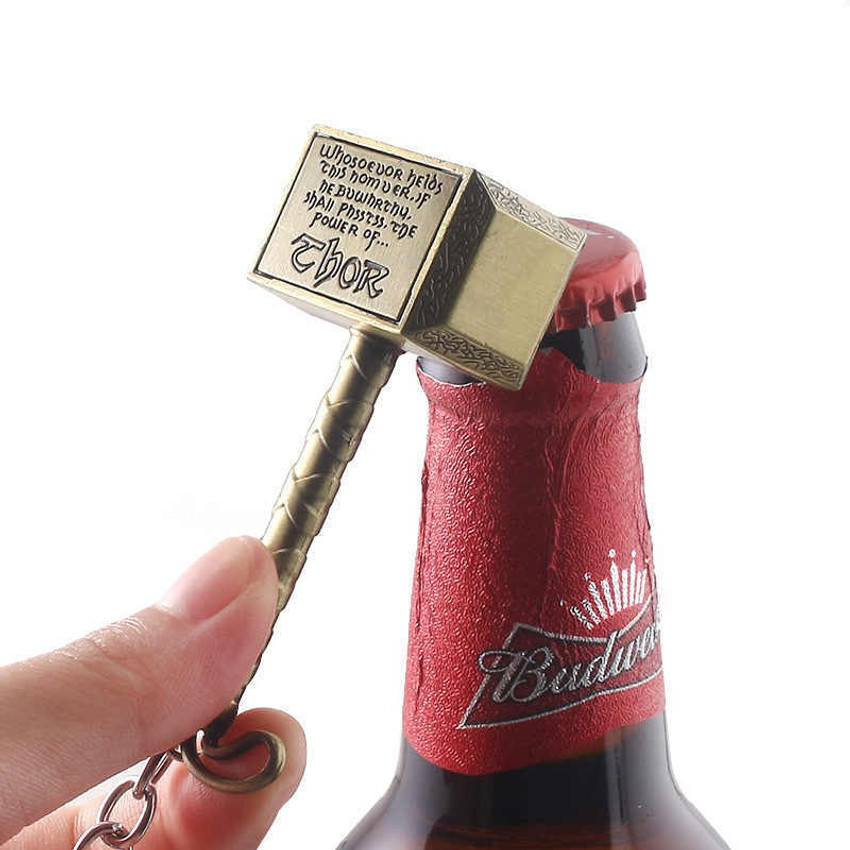 Thor bottle opener keychain on sale