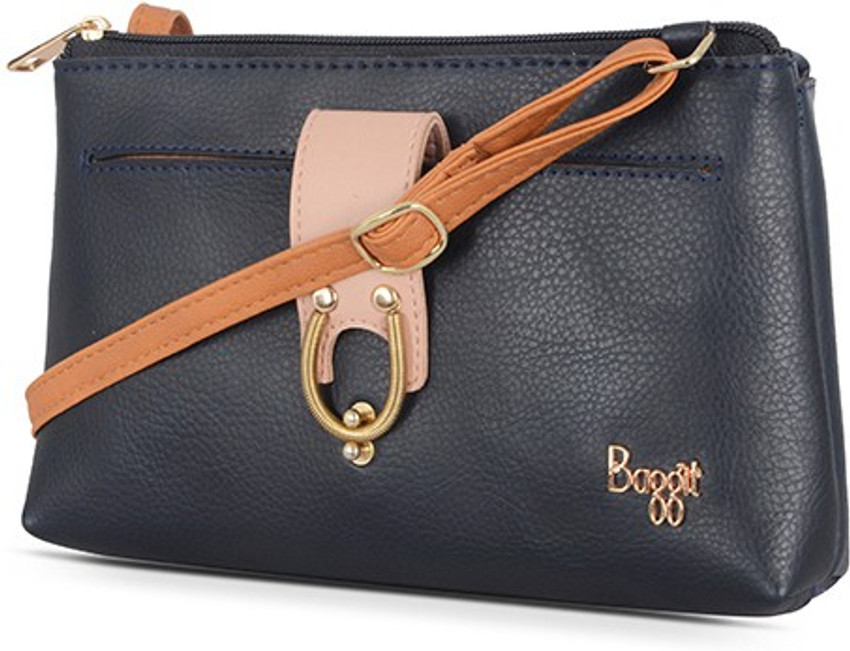 Buy Baggit Women Blue Sling Bag Blue Online Best Price in India