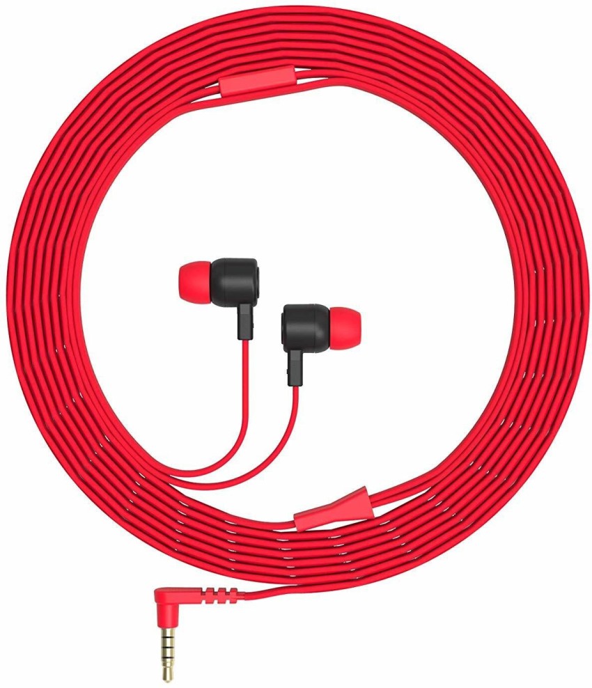 Nu Republic Jaxx L Red Wired Headset Price in India Buy Nu