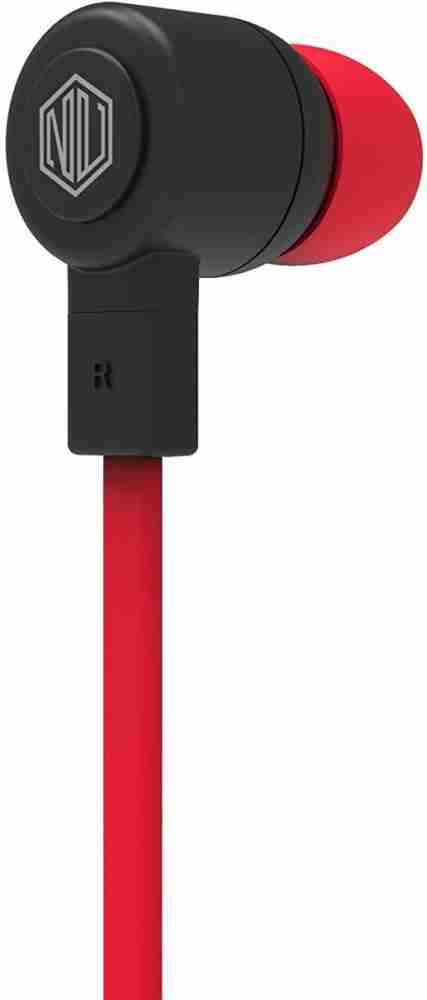 Nu Republic Jaxx L Red Wired Headset Price in India Buy Nu