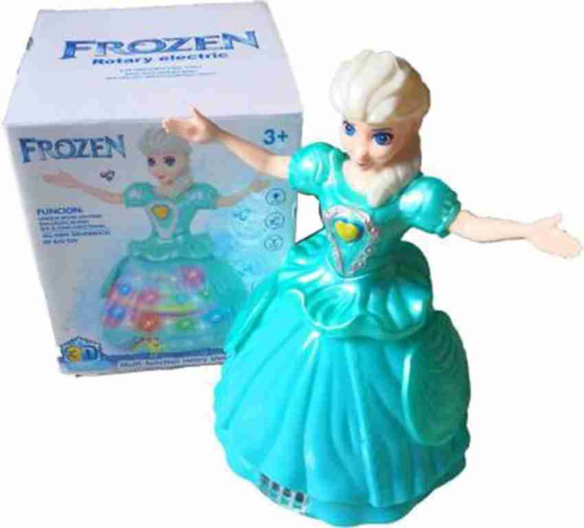 KIDZIAN Musical Dancing Frozen Princess Doll with 3D Lights