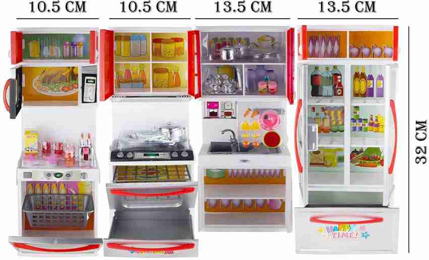 Aarna Doll Dream House Kitchen Set (Best One to gift Kids) - 2 Compartment  - Doll Dream House Kitchen Set (Best One to gift Kids) - 2 Compartment .  Buy KITCHEN SET