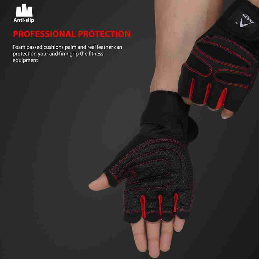 ArrowMax SPIDER GEL GLOVES WITH EXTRA HOLD AND WRIST SUPPORT Gym