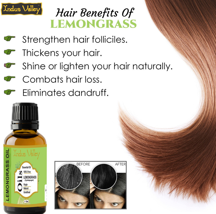 Lemongrass oil for hair discount