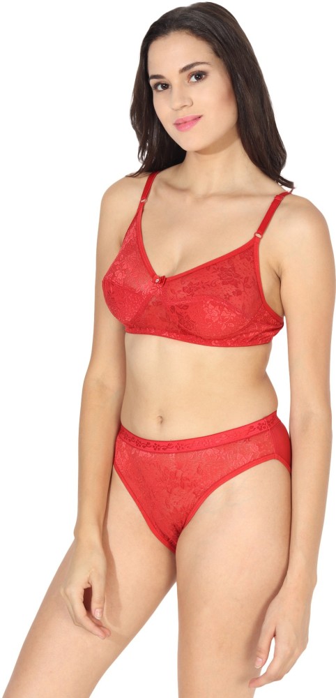 BodyGirl Bra-Panty Set, Net & Lace Design, Full-Coverage With Adjustable  straps at Rs 128/set, Shahdara, Delhi