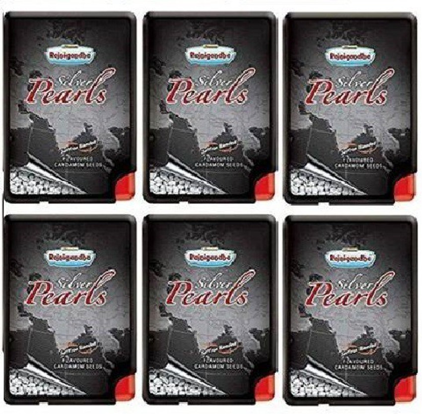 RAJNIGANDHA SILVER PEARLS 6.25G COOL MINT Mouth Freshener COOL