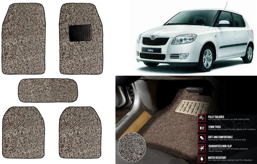 Auto Kite Plastic PVC Standard Mat For Skoda Fabia Price in India