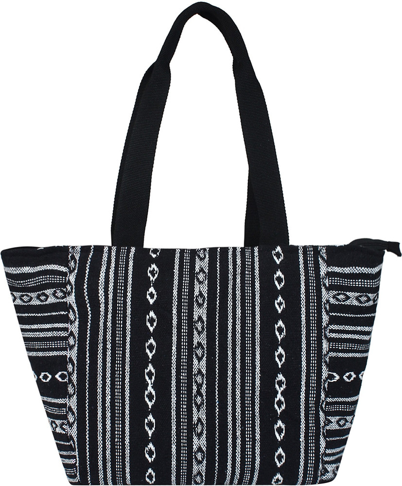 Buy Anekaant Women Black White Handbag Black White Online Best
