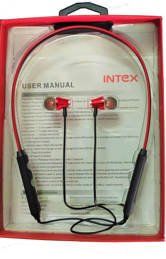 Intex bluetooth headphones online flipkart