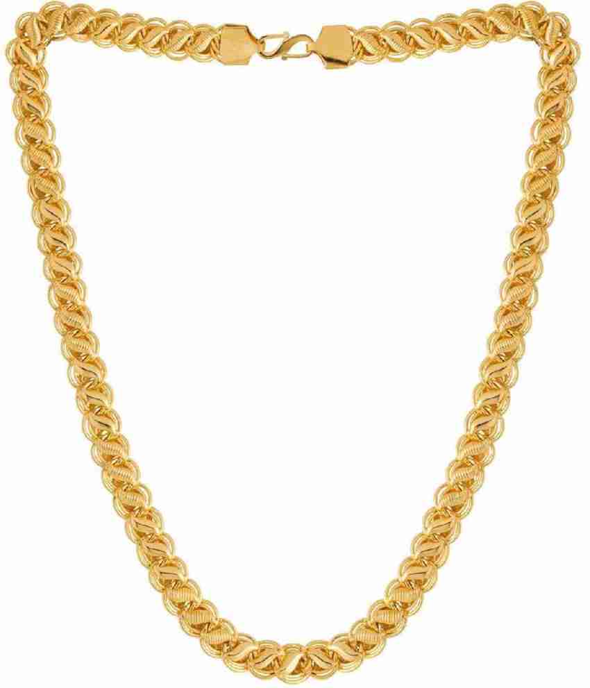 Gold new pattern chain top