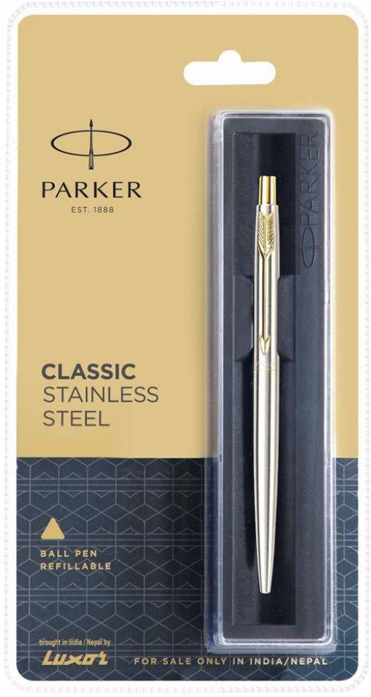 PARKER Classic Stainless Steel Ball Pen GT Ball Pen Refill - Buy