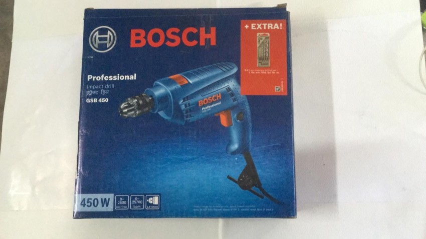 Bosch professional deals gsb 450 price