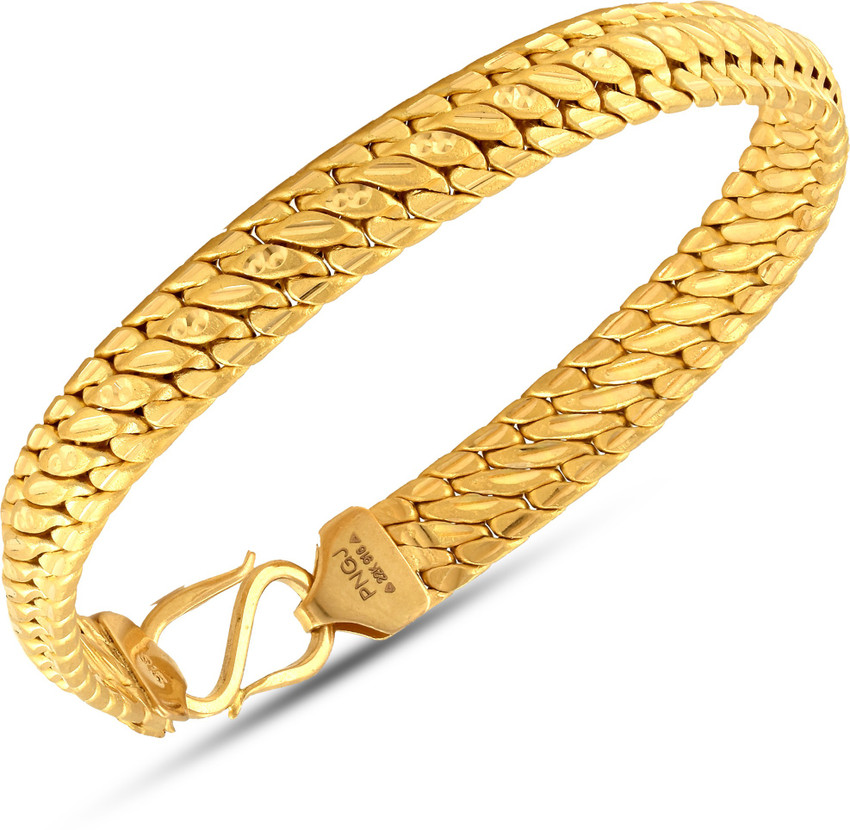 P.N.Gadgil Jewellers Stylish Yellow Gold 22kt Bracelet Price in India Buy P.N.Gadgil Jewellers Stylish Yellow Gold 22kt Bracelet online at Flipkart