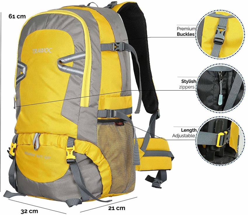Trawoc Travel Backpack (80Ltr) Hiking, Trekking Camping Rucksack Bag –  TRAWOC | lupon.gov.ph