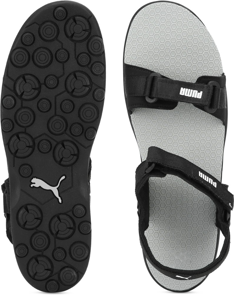 Puma store buckle sandals