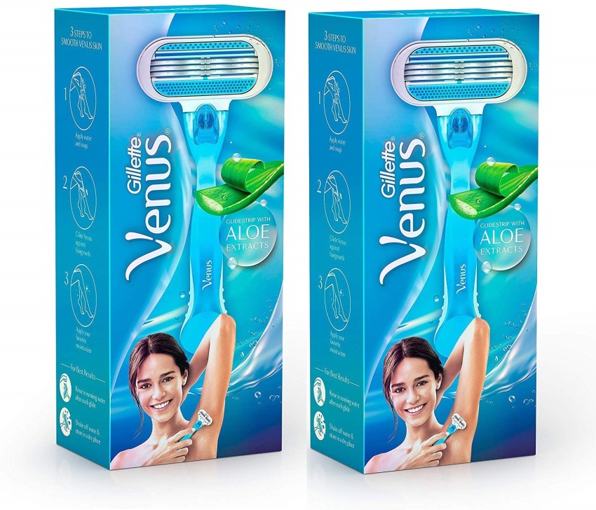 Gillette Venus Aloe Extracts Hair Removal Razor for Women  Priyadarshini