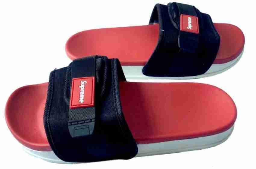 Supreme flip flops real price hot sale