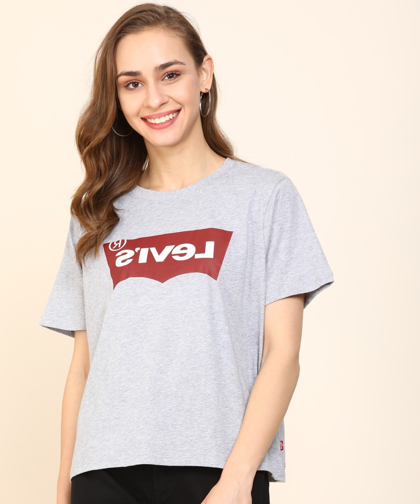 grey levis t shirt women's