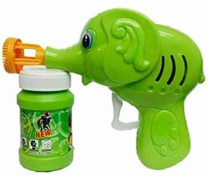 BKDT Marketing Toys Ben 10 Kids Soap Bubble Gun Toy with Soap