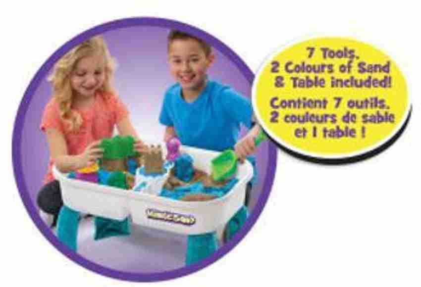 Kinetic sand hot sale activity table set