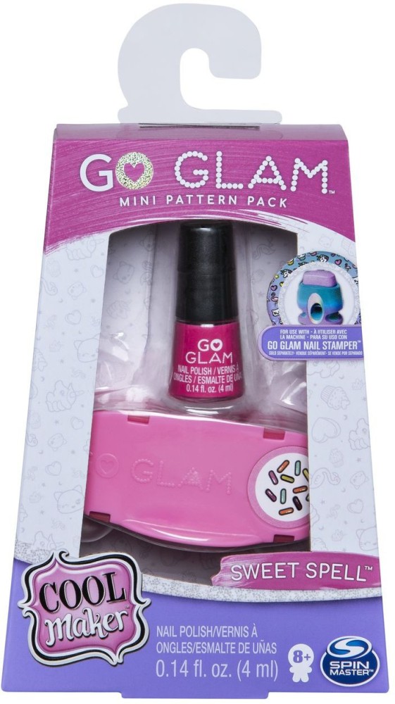 Amazon.com: Cool Maker, GO Glam U-nique Nail Salon with Portable Stamper, 5  Design Pods and Dryer, Nail Kit Kids Toys for Ages 8 and up : Beauty &  Personal Care