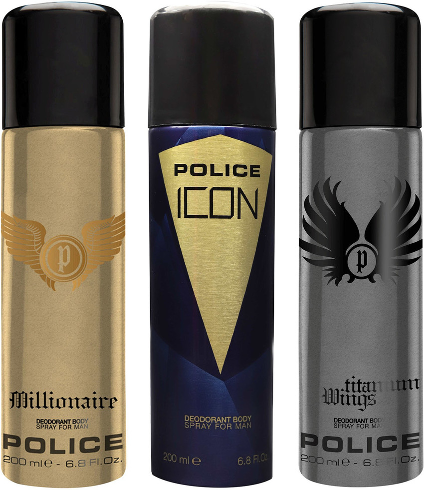 Police gold sales wings perfume
