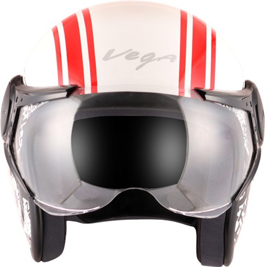Vega jet old school open face helmet online