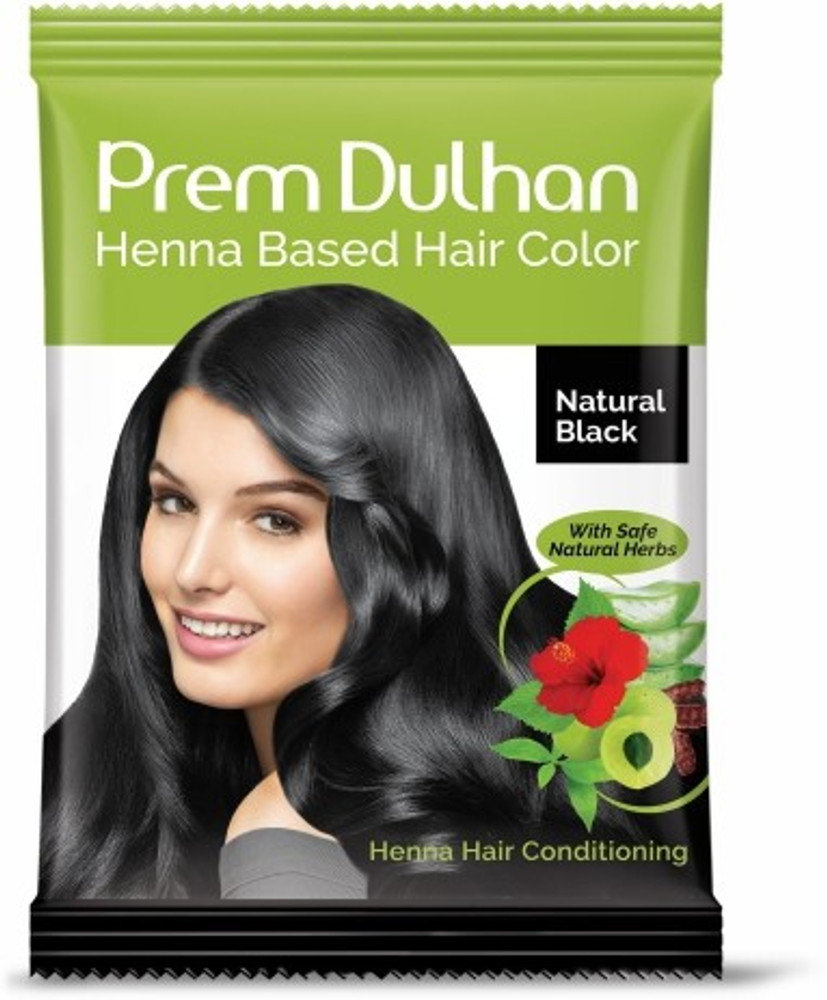 Black hot sale hair henna