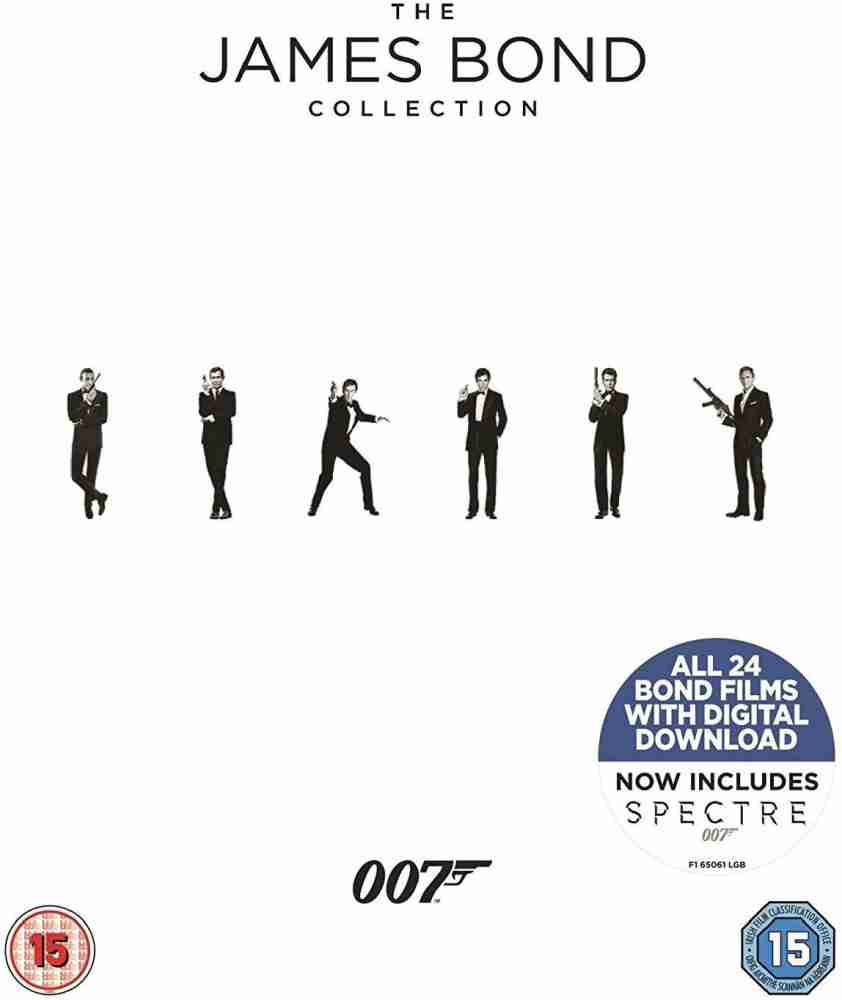 全ての 映画007シリーズ コンプリートボックス(Dr.NO～スペクター) DVD