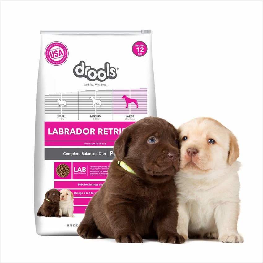 Drools labrador 2025 puppy food 12kg