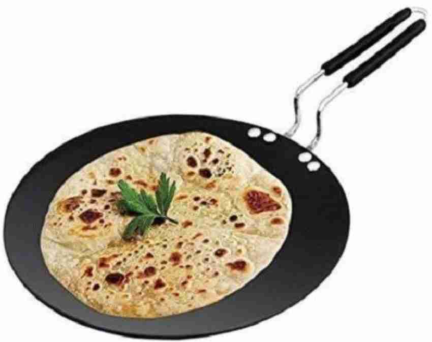 Indian Roti Tawa For Chapati Bread Cooking Utensil Hard Anodised Induction  Free