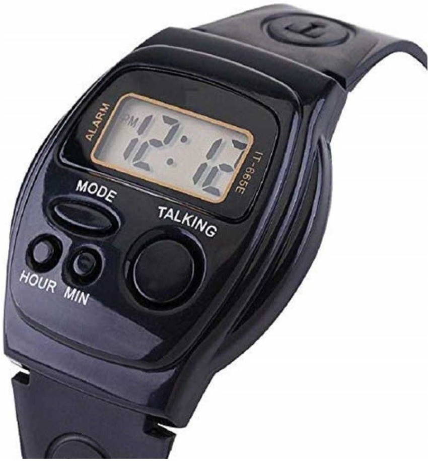 Waterproof talking watch for best sale the blind