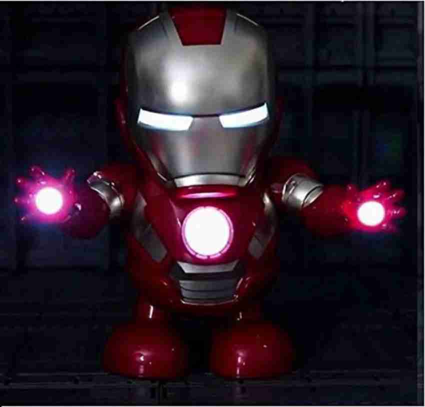 Marvel iron man hot sale dancing light robot