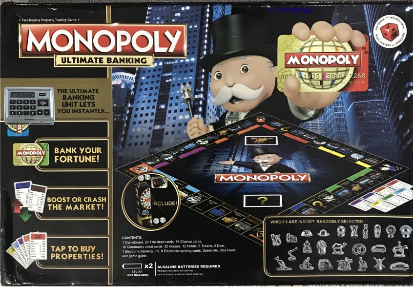  Hasbro Gaming Monopoly E Electronic Banking : Toys & Games