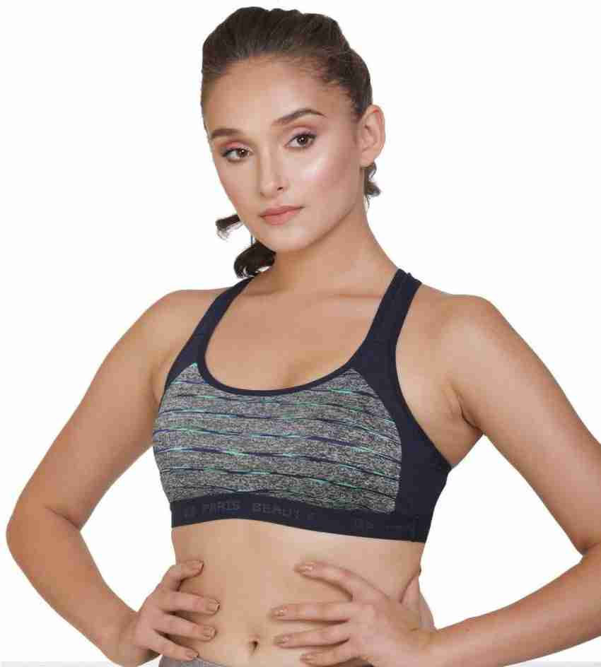 Groversons Paris Beauty by Groversons Paris Beauty Women Sports Non Padded  Bra - Buy Groversons Paris Beauty by Groversons Paris Beauty Women Sports  Non Padded Bra Online at Best Prices in India