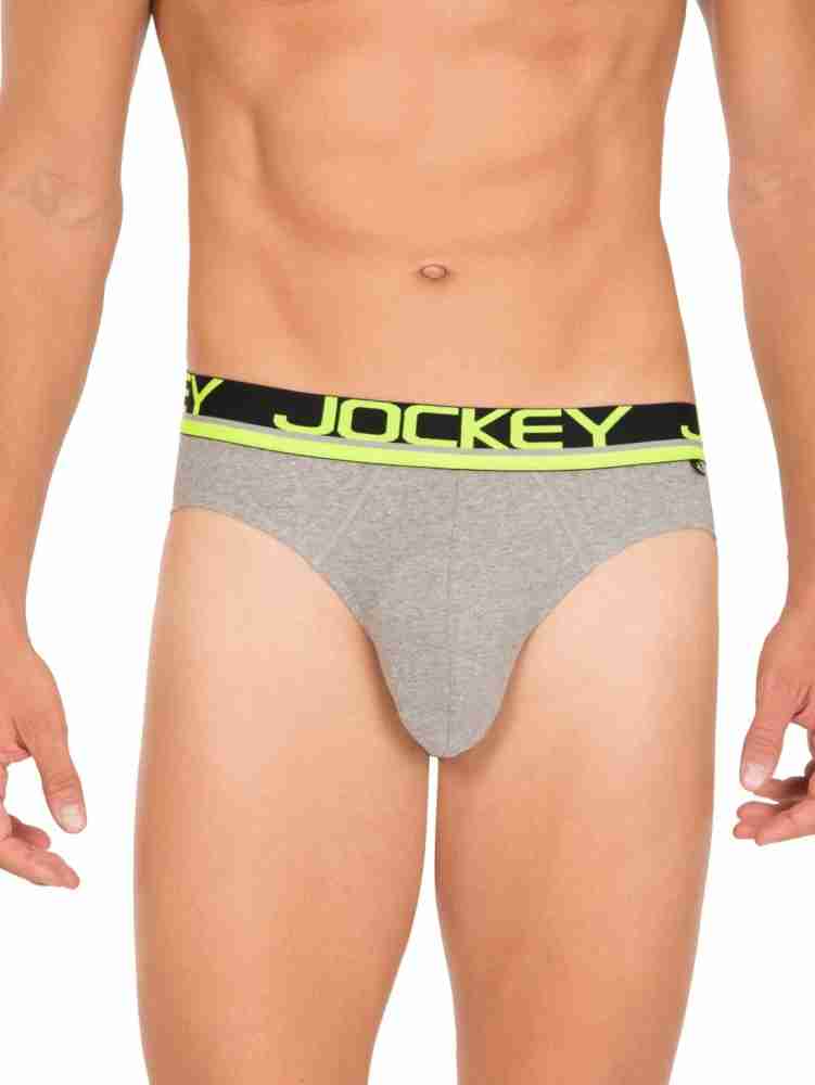 Jockey Grey Color Mens Brief-FP02GRY