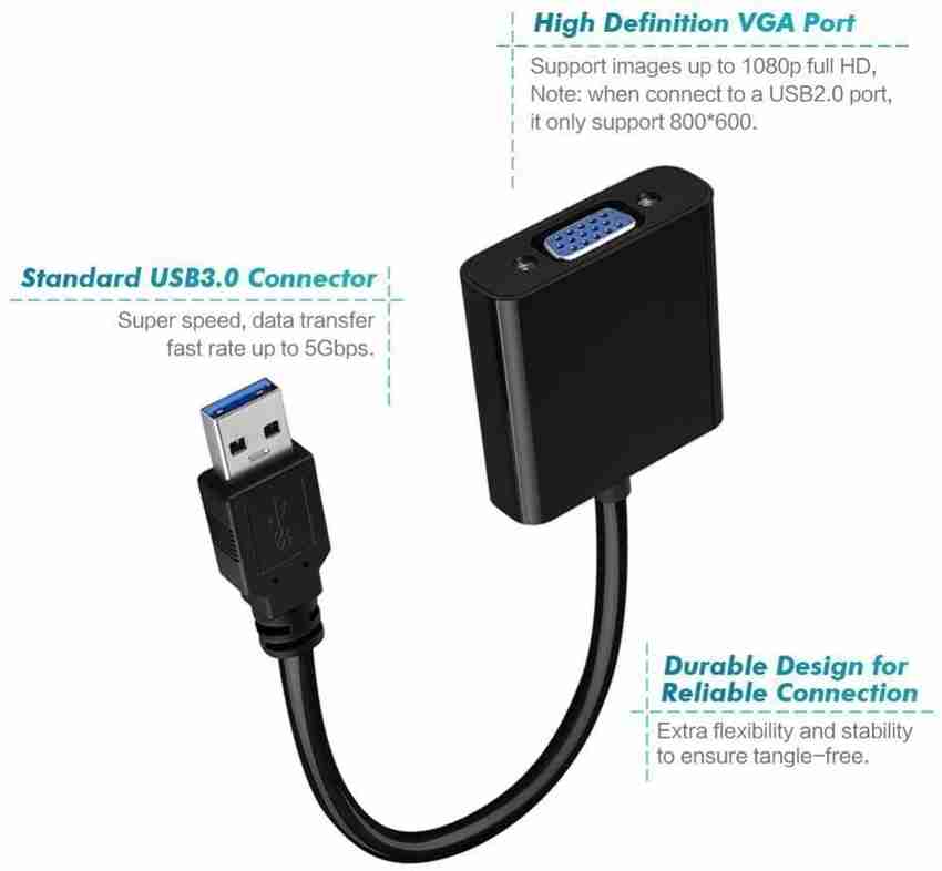 Triangle Ant HDMI Cable 0.12 m to 1080P Male to Female Video