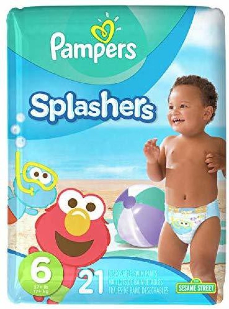 Pampers Splashers Disposable Swim Pants - (select Size And Count) : Target