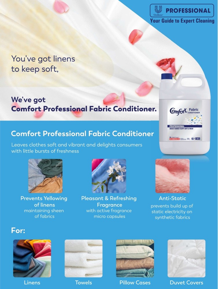 Comfort Fabric Conditioner for Professionals — Unilever