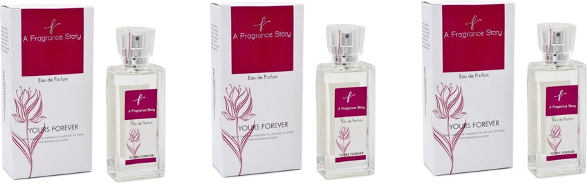Buy A FRAGNANCE STORY Yours Forever 50ml Pack of 3 Eau de