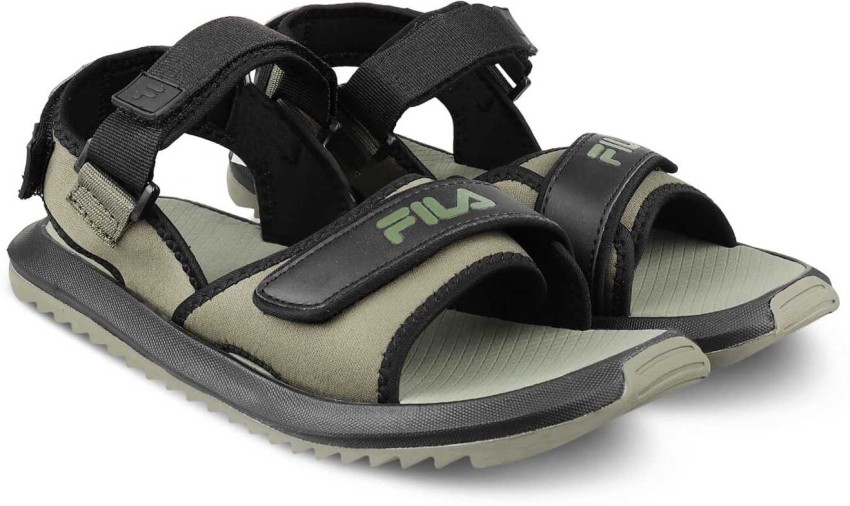 Fila sandals cheap mens green