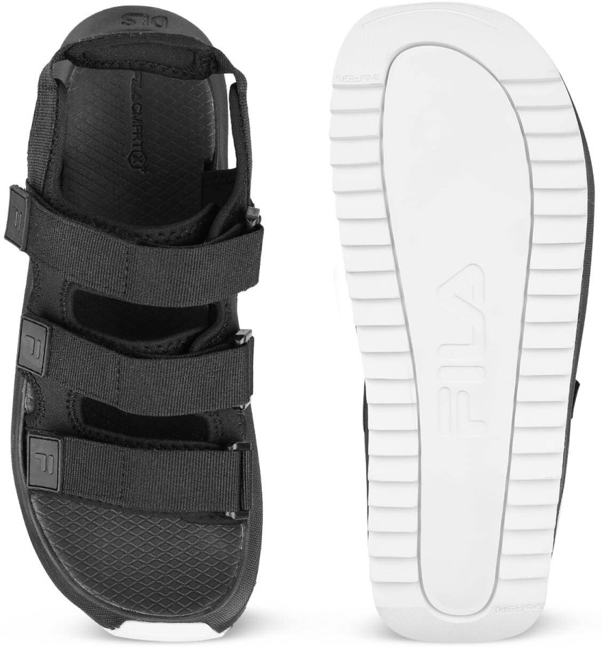 Buy Fila Disruptor Black Floater Sandals for Men at Best Price  Tata CLiQ