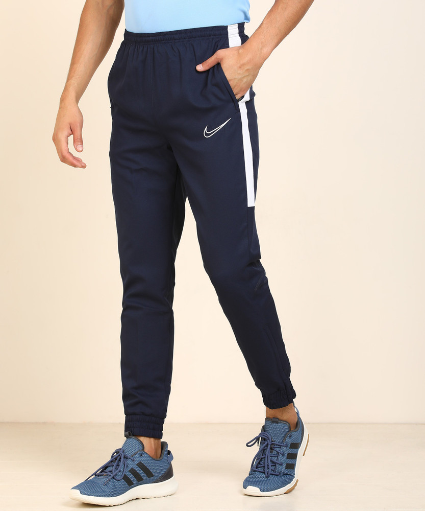 NIKE Solid Men Dark Blue Track Pants
