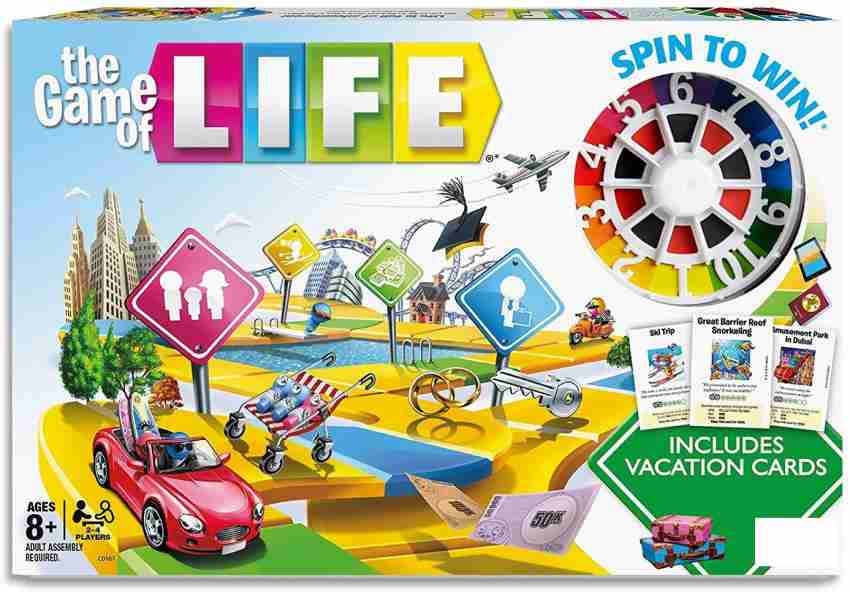 THE GAME OF LIFE 2015 BOARD GAME MB SPIN TO WIN Replacement Pieces