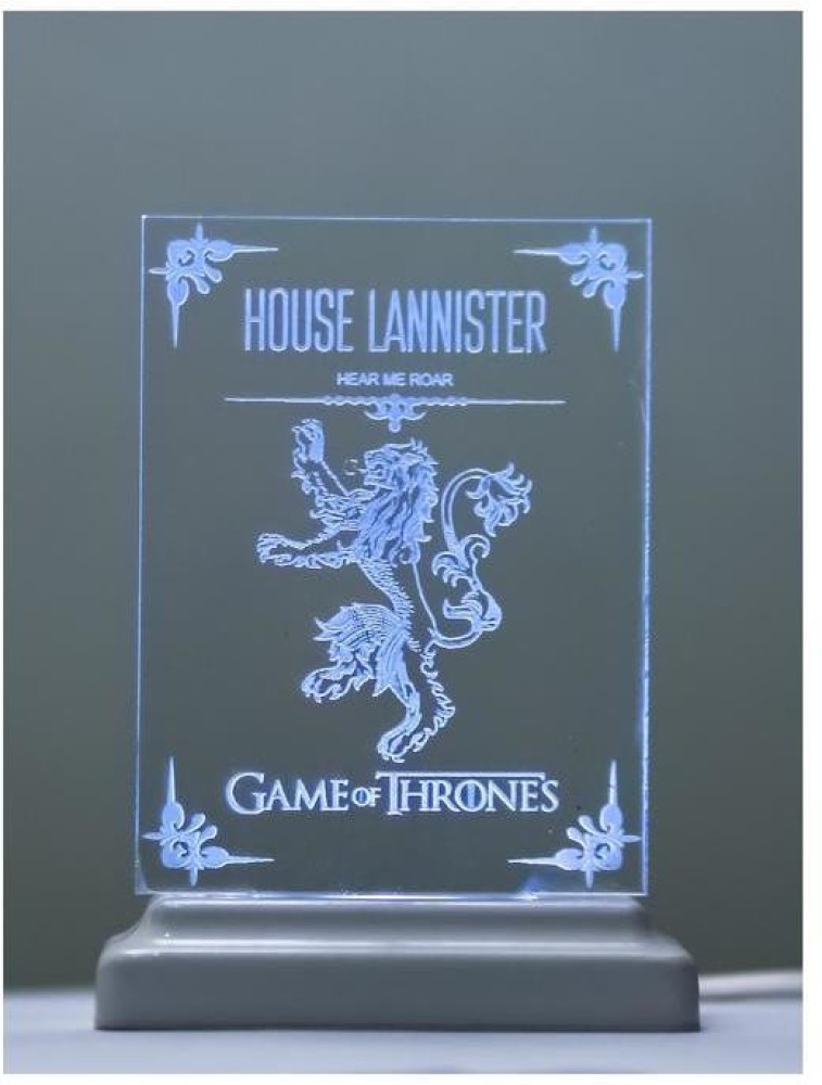 YONKER LED Acrylic Game of Thrones (GOT) night Lamp Color Changing