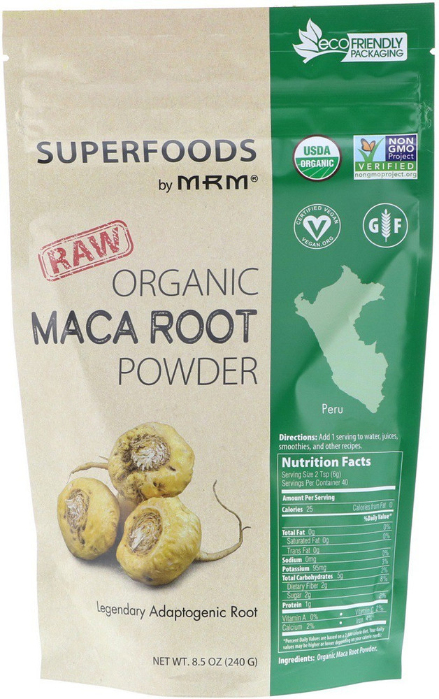 Raw organic maca hot sale