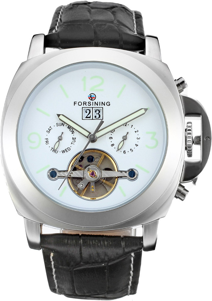 Forsining FSG005M3S1 Tourbilion Month Day Week Automatic